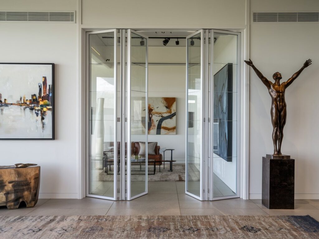 Aluminium Slim Fold Doors