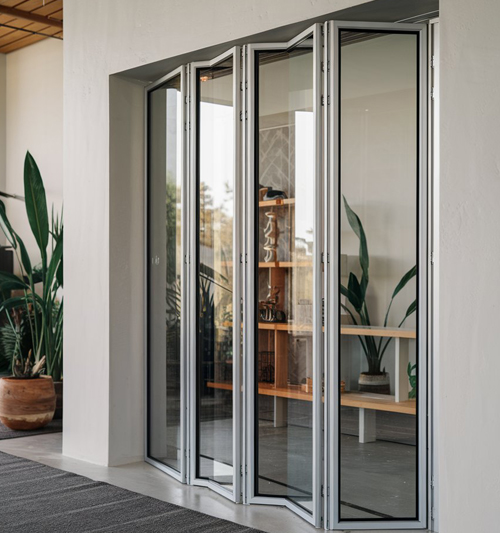 Aluminium Slim Fold Doors