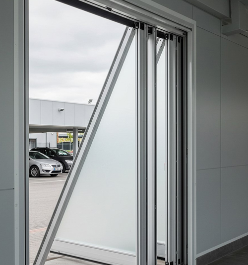 Aluminium Parking Folding Doors