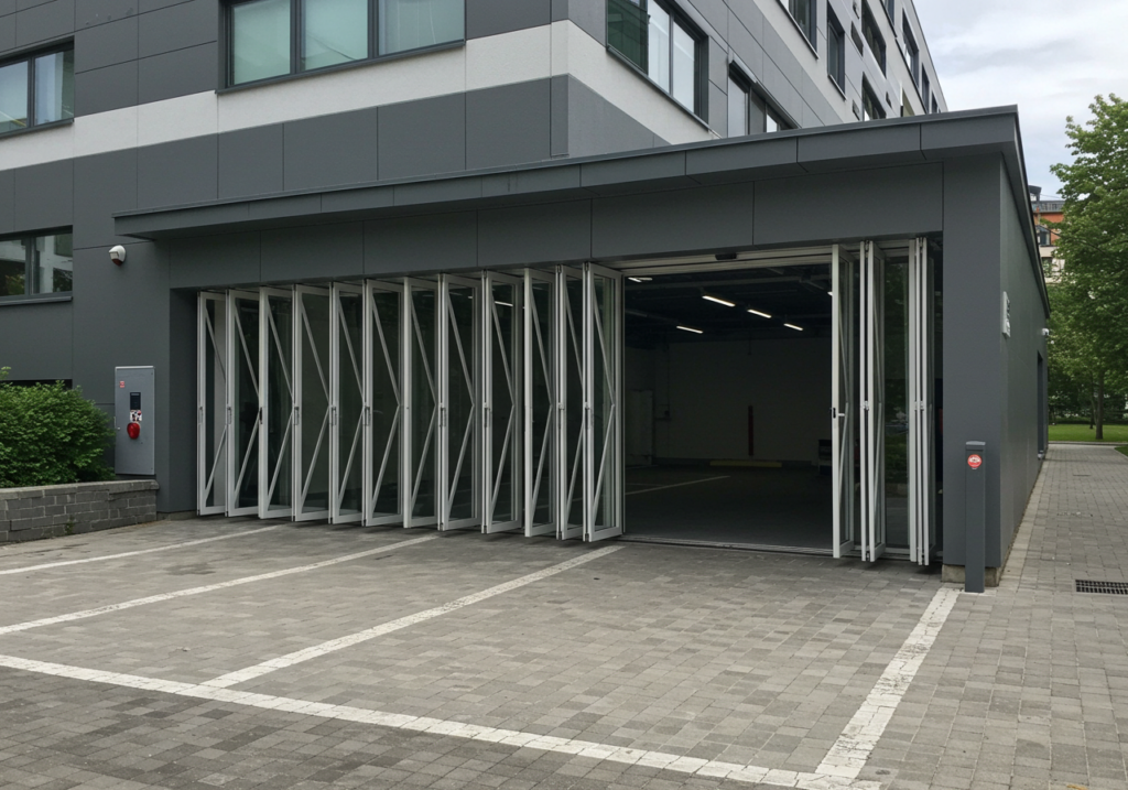 Aluminium Parking Folding Doors