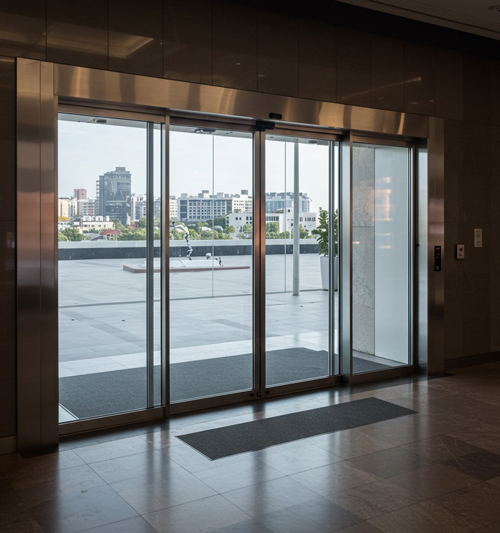 Aluminium Automatic Sliding Doors